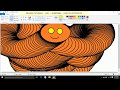 how to draw snake in paint