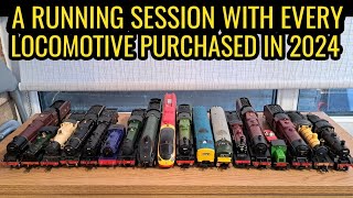 Model Railway Running Session - A Running Session With EVERY Locomotive I Purchased In 2023