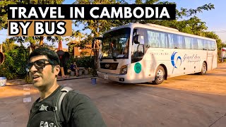 Incredible Bus Journey to Siem Reap From Phnom Penh | Cambodia