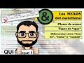 EL NEXO. Clases de nexos. Tipos de 