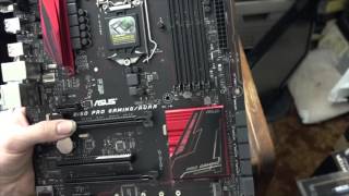 Asus B150 Pro Gaming Aura Motherboard Unboxing