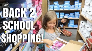 *NEW!* BACK TO SCHOOL SHOPPING SPREE! / TY and HALLIE Shop for NEW SCHOOL CLOTHES 👚👖👢👞