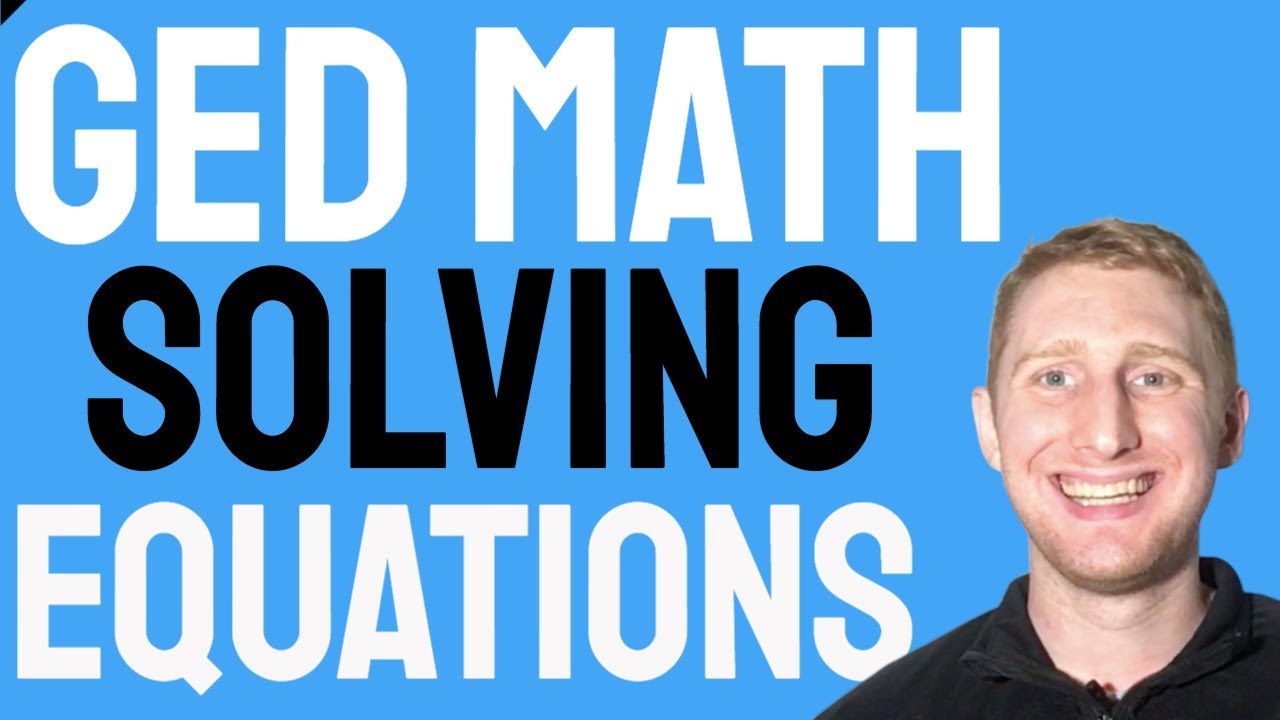 Ged Math Solving Equations Practice Quiz Youtube
