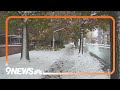 Snow causing power outages in Denver metro area