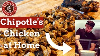 Chipotle’s Chicken Cooked at Home - By a Former Chipotle Employee