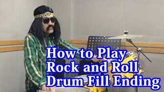 Led Zeppelin - How to play Rock and Roll (Drum Fill Ending) レッド・ツェッペリン ロックン・ロール エンディングソロ