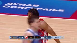 Adams shines on his AdmiralBet ABA League debut (Crvena zvezda mts - MZT Skopje Aerodrom, 1.10.2022)