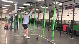 Banded Y’s (shoulder stability drill)