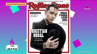 ¡Orgullo MEXICANO! Nodal posó para portada de Rolling Stones | De Primera Mano