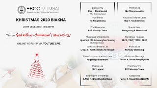 (LIVE) EBCC Mumbai Khristmas Biakna 2020