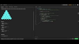 Pascal's Triangle 2 #algorithm #leetcode #swift