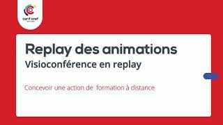 Concevoir une action de formation à distance