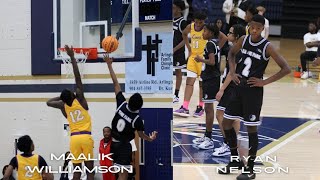 Elmore Park Ryan Nelson and Maalik Williamson Running The Floor Against Fayette West Middle School