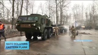 NATO Bolsters Eastern Flank: American tanks arrive in Lithuania