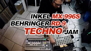 Behringer RD-9 + Inkel MX-996S - Techno JAM