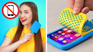 HOW TO SNEAK YOUR PHONE INTO SCHOOL || Funny Situations by 123 GO! SCHOOL
