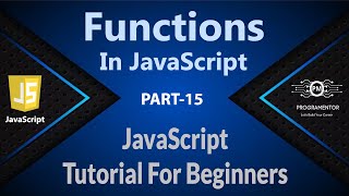 15 | Functions In JavaScript | Functions With Return | Parameterized Function JavaScript (Hindi/Urdu