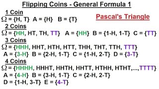 Probability & Statistics (10 of 62) The Probability Function - Flipping Coins - General Formula 1