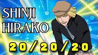 Max Transcended Speed Shinji Hirako 20/20/20 IZ Showcase (SAR) | Bleach Brave Souls #BBS