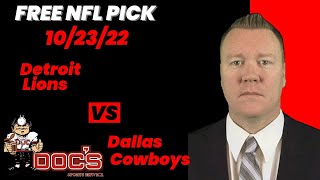 NFL Picks - Detroit Lions vs Dallas Cowboys Prediction, 10/23/2022 Week 7 NFL Free Best Bets & Odds