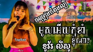 មូសអើយកុំខាំខ្ញុំណា?   |  Cover      ច្រៀងដោយ៖លីសូ  Audio Lyrics