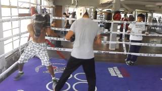 SPARRING JUAN CARLOS SALGADO VS CESAR SOTO