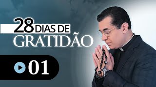#01 Exercício | CADERNO DA GRATIDÃO - #28 DIAS DE GRATIDÃO / Padre Chrystian Sha
