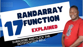 The RANDARRAY Function in Excel - Explained!