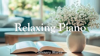 11 hours of continuous | Calm piano music for work concentration | Relaxing piano melodies