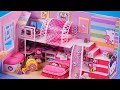 DIY Miniature House ~  10 Minute DIY Miniature Crafts  ~ 미니어쳐 헬로 키티 인형집 만들기 #119