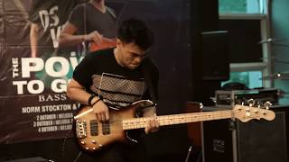 Barry Likumahuwa Bass Solo on Melodia Musik 