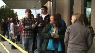 Hundreds turn out to see President Clinton in Green Bay