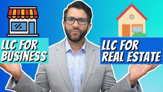 Separate LLC for Business and Rental Real Estate? | S Corp for Real Estate?