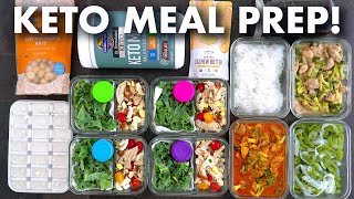 Keto Meal Prep for the Week | Healthy Meal Prep for Keto Diet