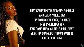 TEMS - FIRST (Lyrics)
