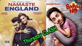 Dussehra DHAMAKA, ‘Badhai Ho’ Thursday CLASH ‘Namaste England’