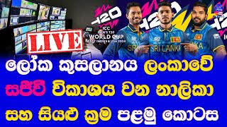 T20 world cup 2024 Live broadcasting details in sri lanka| local channels & digital platforms