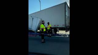 Ouch! #accidenttruck #truckaccident #accident #youtubeshorts #fypシ