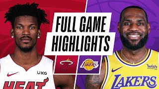HEAT at LAKERS | FULL GAME HIGHLIGHTS | February 20, 2021