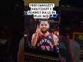 FRED VANVLEET HALFCOURT 3 VS BULLS IN PLAY IN🏀#shortsvideo #short #shorts #trending #raptors #bulls