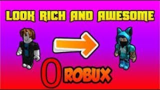 How To Look Rich With 0 Robux Free Roblox Videos 9tubetv - roblox 0 robux