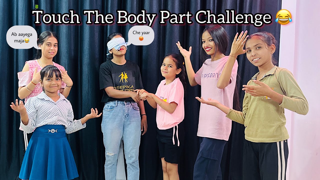 Touch And Guess The Body Part Challenge With My Students Deepika