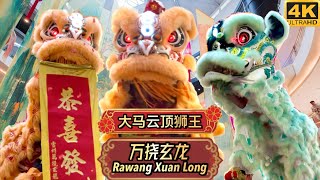 Genting Lion Champion | Rawang Xuan Long Acrobatic Lion Dance Show @ Mid Valley 大马云顶狮王 万挠玄龙 精彩高桩舞狮