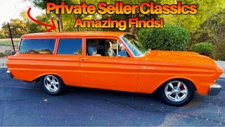 Hidden Gems on Craigslist: 12 Classic Cars You Can’t Miss from Private Sellers!