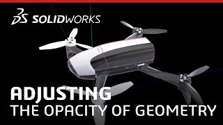 SOLIDWORKS Visualize Quick Tips - Adjusting the Opacity of Geometry