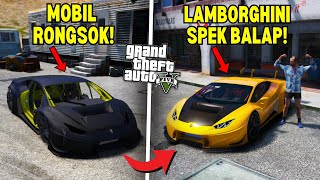 MENEMUKAN MOBIL LAMBORGHINI LANGKA SPEK BALAP DI TEMPAT RONGSOKAN - GTA 5 MOD