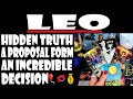 LEO⭐ALL MUST 👀SEE🎈55⭐🎈HIDDEN TRUTH & A PROPOSAL HELP YOU MAKE AN INCREDIBLE DECISION⭐💰🎈💞⭐MAY 2024