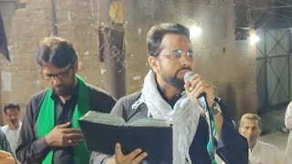 Live Sirsi Azadari -14 Muharram Noha By Janab Shehzaad Gopalpuri Saheb And Mohd Raza Gopalpuri Saheb