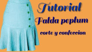 FALDA PEPLUM