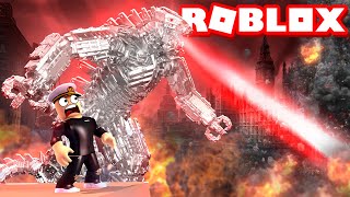 MECHAGODZILLA 2021 DESTROYS THE CITY IN ROBLOX